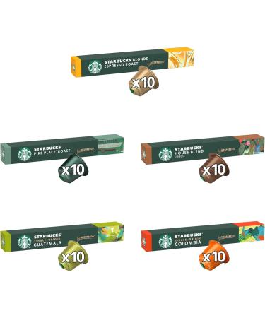  STARBUCKS STARBUCKS Coffee Shop Classics - STARBUCKS Blonde Espresso Roast Pack by Nespresso Coffee Capsules 10 x 10 (100 Capsules) - Amazon Exclusive - Buy Online on GoSupps.com