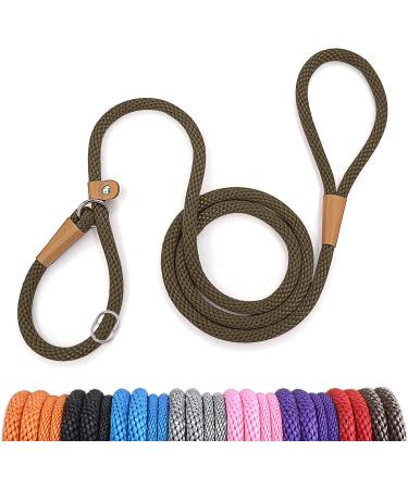 Lynxking tow lines for dogs dog linen retrieverleine Gleine Zugleine for small medium-sized large dogs (brown train stop-1.3cm x 150cm) Train stop-1.3cm x 150cm brown - Buy Online on GoSupps.com