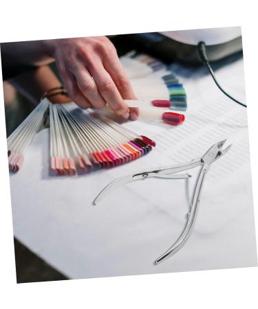  Healeved Healeved Cuticle Cutter Portable Manicure Pliers For Nails Silver - Buy Online on GoSupps.com