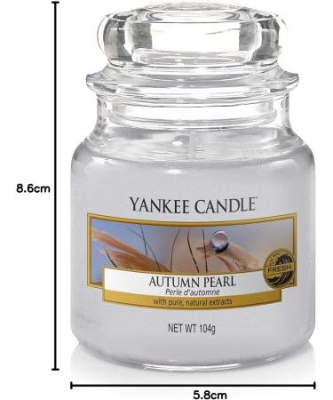 Yankee Candle Jar Scented Candle Autumn Pearl Small S Autumn Pearl - Buy Online on GoSupps.com