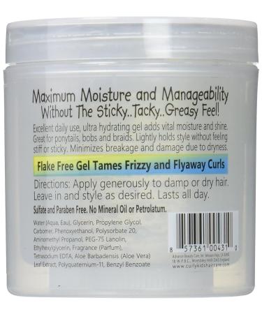Curly Kids Curly Gel Moisturizer 6 oz - Hydrating Gel for Defined Curls - Buy Online on GoSupps.com