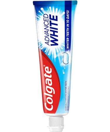 Colgate Advanced White Toothpaste 125ml - Dentist Approved Whitening Formula - Buy Online on GoSupps.com