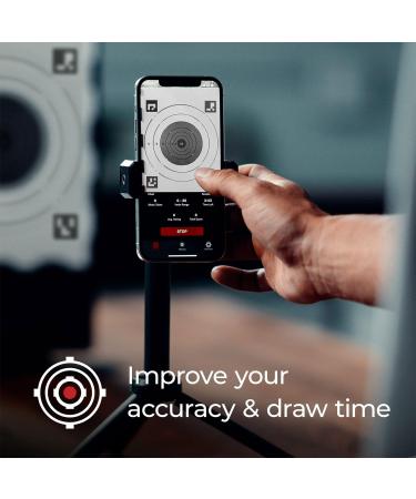 Strikeman Dry-Fire Laser Training System - Great for Target Shooting Practice with Pistols - Kit Includes Access to Updated App (No Subscription Needed), Cartridge, Target & Phone Holder - Buy Online on GoSupps.com