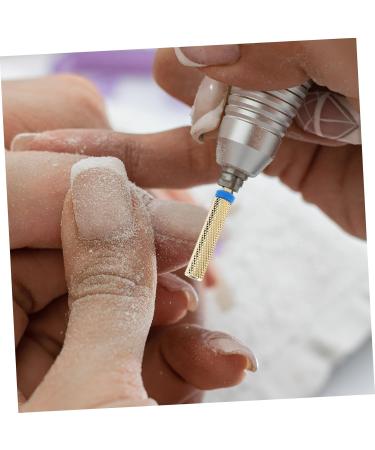 HONMEET Acrylic Drill Bits Nail Bits Cuticle Drill Bits Cuticle Nail Drill Bit Tungsten Steel - Buy Online on GoSupps.com