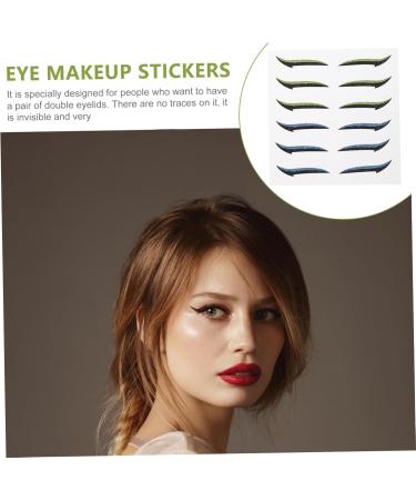 TOVINANNA 24 Pairs Glitter Eyeliner Eye Lift Strips Loofah Back Scrubber Miss Skin Patch Double Eyelid Sticker - Buy Online on GoSupps.com