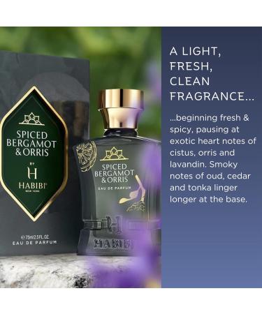 Spiced Bergamot & Orris Arabian Cologne For Men Eau De Parfum (2.5 Oz) Long Lasting Perfume For Men Blended With Sweet & Spicy Notes of Sage Oud & Tonka Premium Valentine s Day Gifts - Buy Online on GoSupps.com