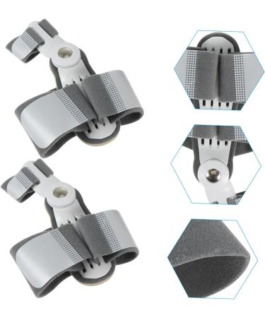 DOITOOL 4 Pcs Valgus Sleeve Protectors | Thumb Splints | Orthopedic Bunion Toe Separator | Grey - 14x9cm (2pcs) - Buy Online on GoSupps.com