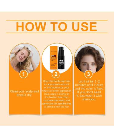 WRANBAO Lefron Magic Hair Concealer Lefron Hairs Concealer Waterproof and Sweatproof Hair Filler for Women Instantly Covers Gray Hair Roots Hair Filling Cream for Men and Women 3 Pack 3 Pack - Buy Online on GoSupps.com