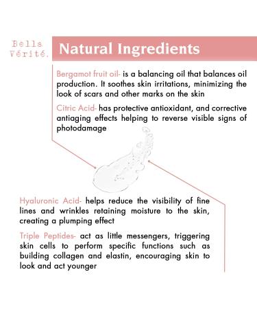 Shop Bella V rit Vegan Tri-Peptide Eye Serum | Smooth Fine Lines Brightens Dark Circles & De-Puffs Bags | Hyaluronic Acid & Bergamot - 1 Fl Oz - Buy Online on GoSupps.com