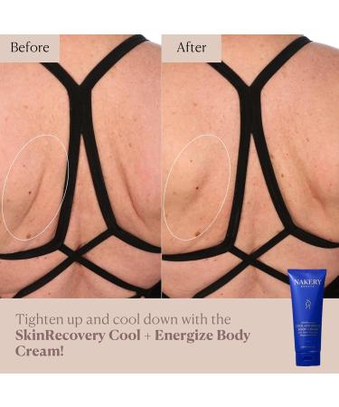 Nakery SkinRecovery Cool + Energize Cooling Body Cream Magnesium Body Lotion for Hot Flashes Firming Moisturizer with Menthol and Caffeine Calming Skincare for Women 50+ Made in USA - Buy Online on GoSupps.com
