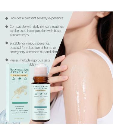Huile Visage | 50ml clat Fermet Roller Huile Hydratante Visage Cadeau Femme Joues Contour des Yeux Voyage Maison Quotidien - Buy Online on GoSupps.com