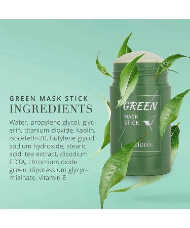 Green Tea Purifying Clay Stick Moisturizer for Oil Control & Deep Pore Cleanse - Beauty Shineverse (BS001) - Buy Online on GoSupps.com