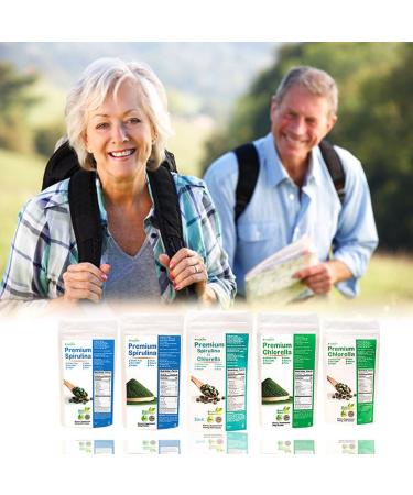 Biophyto-Chlorella Spirulina 2 in 1 Tablets- 1250 Counts- Broken Cell Wall- Vegan- 83 Days Supply- Phycocyanin Protein- Non-GMO- Iron Zinc B12 Chlorophyll Calcium- 100% Pure-Energy Supports - Buy Online on GoSupps.com