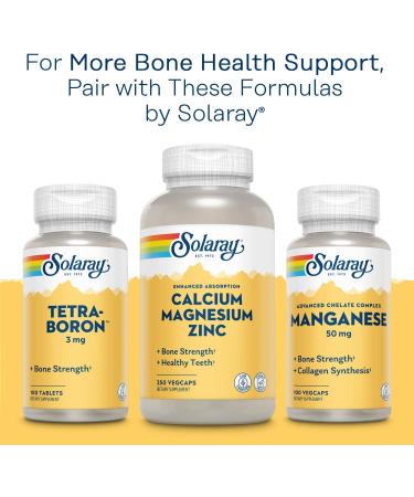 Solaray Vitamin D3 + K2 Soy Free - 60 VegCaps for Immune & Bone Health - Buy Online on GoSupps.com