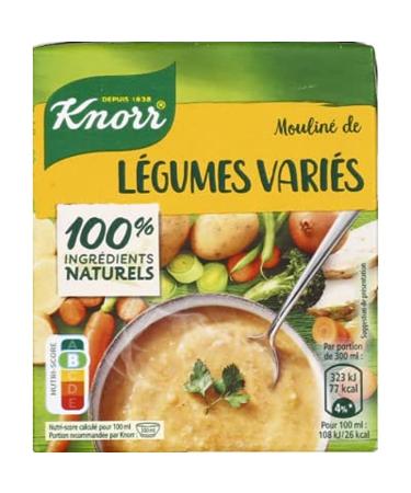 KNORR Mixed Vegetable Soup, rich in vegetables - 30cl carton