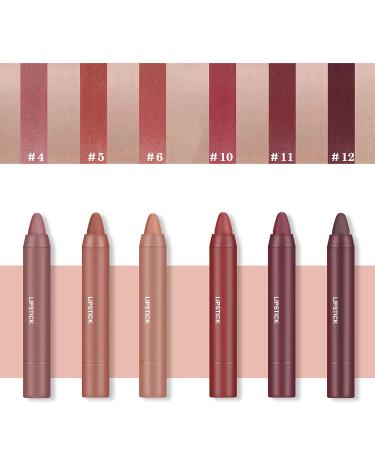 Ownest 6-Piece Matte Velvet Lipstick Set for Women - Long Lasting & Moisturizing - Buy Online on GoSupps.com