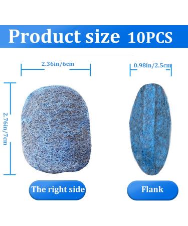 Steel Wool Scrubber 10 PCS Steel Wool Pads Easy Cleaning Steel Wool Scrubber Reusable Dish Scrubber Absorbent & Rich Foam Steel Wool Soap Pads for Household Cleaning Kitchen Dishes & Metal Grills - Buy Online on GoSupps.com