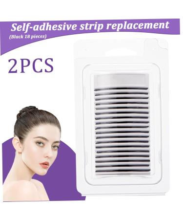 Eyelash Adhesive Strips 2 Sheets Self Adhesive No Glue Apply Strip Lash Glue Reusable Lash Adhesive Strips for Fake Eyelashe Gentle and Non-irritating Easy to Remove and Wear Replacement Lash Adhe - Buy Online on GoSupps.com