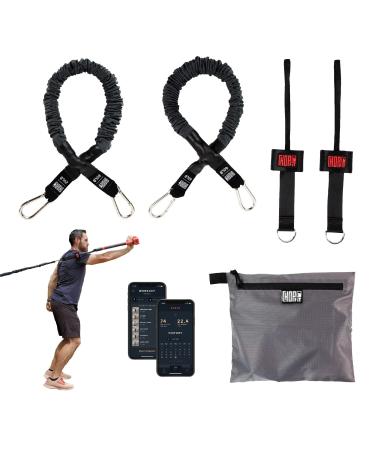 Resistance Bands Set Portable at Home Gym Workout Equipment Premium Exercise Bands with Door Anchor Strength Training Home Exercise Workouts for Men & Women | Great for Physical Therapy