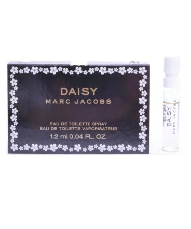 Marc Jacobs DAISY Eau de Toilette EDT Perfume for Women .04 fl. oz. / 1.2 ml Carded Sample Spray Vial