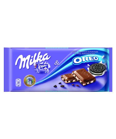 Milka - Chocolate bar Oreo (Tafel Oreo) | Total Weight 100 grams