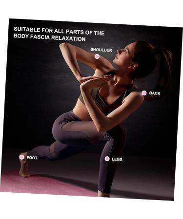 Homsfou 4-Piece Massage Ball Set - Lacrosse & Ice Hockey Muscle Relaxation Tools | Obernuss Polly Lip Gloss Massage Globe & Fitness Pebble Gel - Buy Online on GoSupps.com