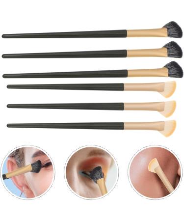 VINTORKY 6 Pcs Eyebrows Brush Eyeliner Applicator Tool Angled Eyeliner Brush Concealer Brush Brow Brush Wood - Buy Online on GoSupps.com