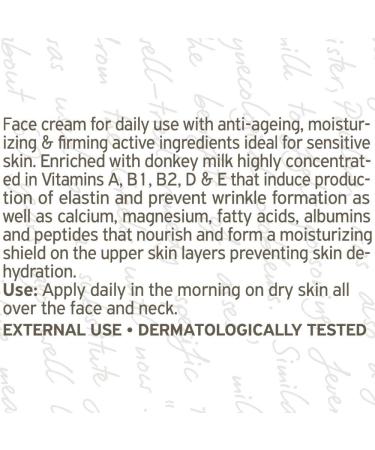 Olivie Natural Beauty! Anti-Aging/Firming Face Cream Donkey Milk 50 ml - Buy Online on GoSupps.com