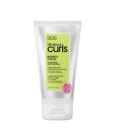 All About Curls Bouncy Cream | Touchable Soft Definition | Define  Moisturize  De-Frizz | All Curly Hair Types Bouncy Cream 5.1 Fl Oz (Pack of 1)