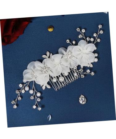 Beatifufu Flower Side Hair Comb Accessories for Girls Flower Hair Accessories Wedding Hair Comb Hair Jewels for Women Bridal Headpiece Rhinestone Hair Comb Bride Rhinestones The Flowers - Buy Online on GoSupps.com