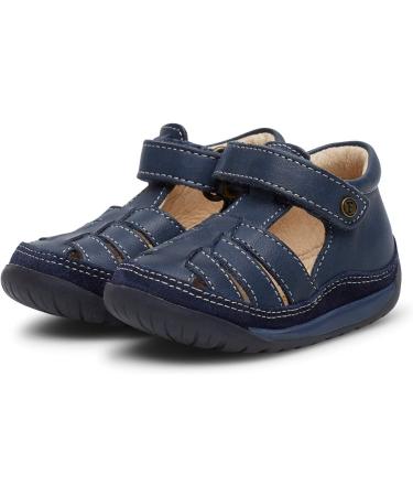 Falcotto Laguna VL Closed-Toe Fisherman Leather Sandals - Blue (Size 3 UK) - Buy Online on GoSupps.com