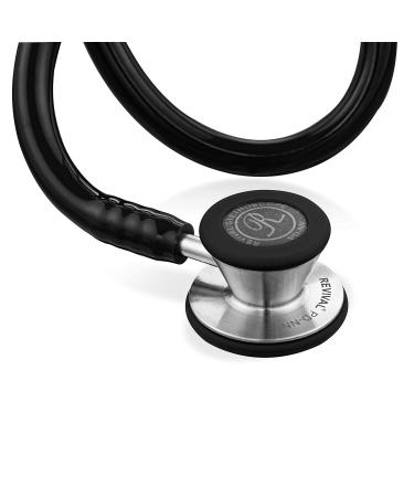 Revival Pediatric Neonatal Stainless Steel Dual Head Stethoscope - Infant Care Pediatricians & Nurses - Latex Free Tunable Diaphragm (Grey - Buy Online on GoSupps.com