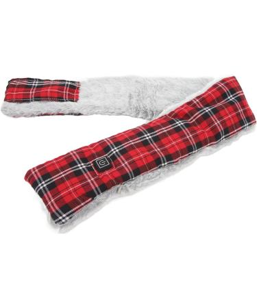 Stylish Heated Neck Warmer - Intelligent 3-Speed Temperature Control USB Scarf | Windproof & Thick Red Design for Ultimate Warmth - Buy Online on GoSupps.com