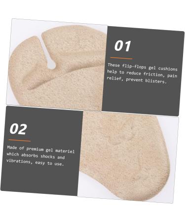 GLEAVI 6 Pairs Toe Protectors for Flip-Flops & Sandals | Anti-Pinch Gel Pads for Comfort & Heel Grip - Women s Slippers & Baretrap Sandals - Buy Online on GoSupps.com