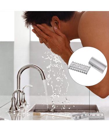 Anself Stainless Steel Replacement Head for Classic Double Edge Safety Razor - Durable & Precise Shaving Solution - Buy Online on GoSupps.com