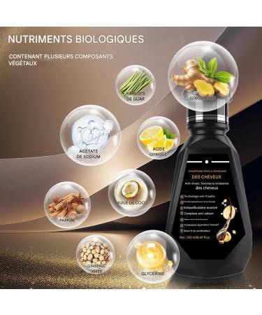 Anti Loss Shampoo | 250 ml Men's Hair Growth Shampoo - Natural Deep Cleansing Conditioner Soothing Scalp Intense Volume - Boosted Volume - Buy Online on GoSupps.com