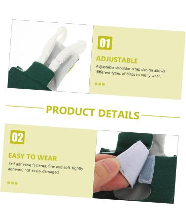 Mipcase 5ST Parrot Diapers & Clothing - Soft Bird Flight Suits & ARA Diapers for Small Animals - Buy Online on GoSupps.com