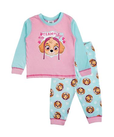 Merchimpo Baby Girls Boys Pyjamas Set Disney Cartoon Character PJs 6 9 12 18 24 Months 6-9 Months Paw Patrol Skye