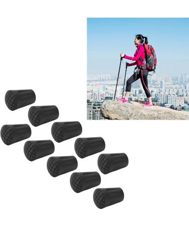 Walking Pole Rubber Tips Prevent Slipping Walking Pole Foot Cover Round Head for Walking Activities - Buy Online on GoSupps.com