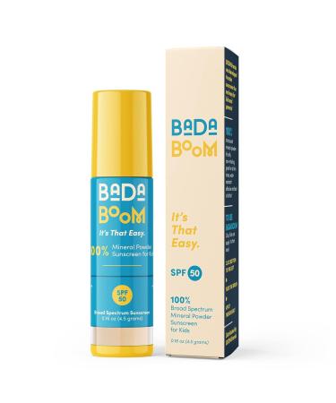 Bada Boom Mineral Translucent Sunscreen Powder - SPF 50 for Kids & Sensitive Skin | International Shipping Available - Buy Online on GoSupps.com