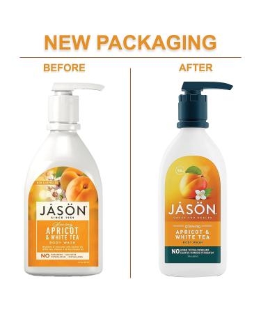 JASON Glowing Apricot & White Tea Body Wash 30 Oz - Pack of 1 - Buy Online on GoSupps.com