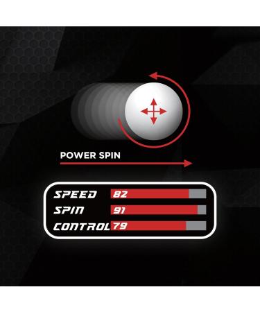 SPORT GAME PRO Ping Pong Paddle with Killer Spin + Case for Free for Beginner and Advanced Players JT Ping Pong Paddle - Red - Buy Online on GoSupps.com