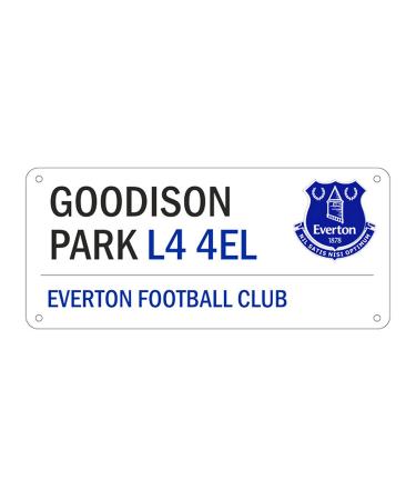 Everton Street Sign One Size White/Blue - Buy Online on GoSupps.com