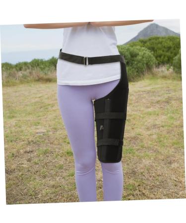 Thigh Strap Hip Support Brace & Knee Sleeve | Neoprene Hip Guard for Ankle Sprains - Women's Gym Accessories - Buy Online on GoSupps.com