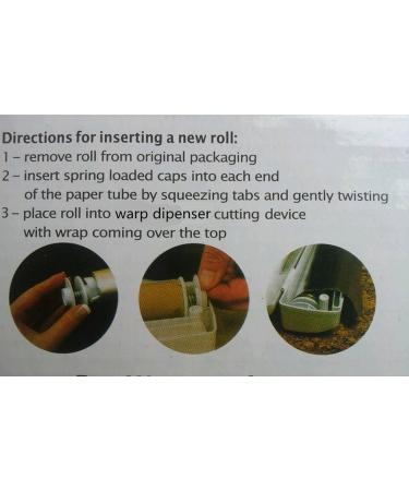 Plastic Wrap Cutter - Easy to Use Kitchen Accessory for Unwinding, Cutting, and Preserving Food Freshness - Buy Online on GoSupps.com