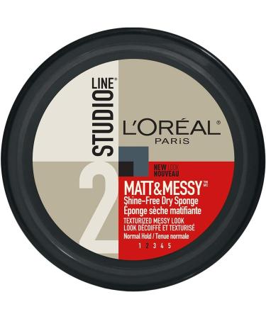 L Or al Paris Studio Line Matt and Messy Shine-Free Dry Sponge 150-Milliliter - Buy Online on GoSupps.com