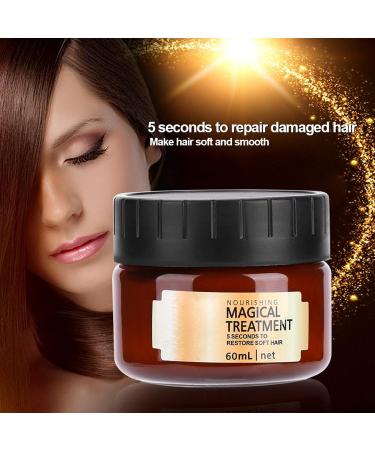 60ml Hair Repair Mask Nourishing Shine Hair Mask Deep Hydration Hair Mask for Split End Repair Dry Rough Damaged Hair - Buy Online on GoSupps.com