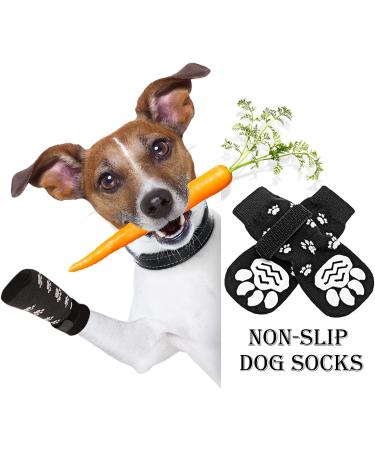6PCS Anti Slip Dog Socks Pet Socks Dog Boots Dog Paw Winter Protector Traction Control Dog Socks with Grip Dog Grip Socks Indoor Rubber Dog Socks Dog Anti Slip (7.28" X 2.95"(LxW))(L) - Buy Online on GoSupps.com