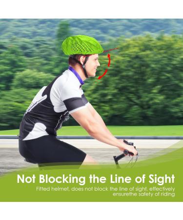 Universal Bicycle Helmet Rain Cover - Waterproof & Reflective Bike Hood | Elastic Protection for All Helmets (Green) - Buy Online on GoSupps.com