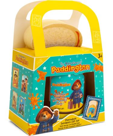 Paddington Bear Marmalade Sandwich Gift Set - Children's Bubble Bath and Bath Sponge - Children's Gift - Buy Online on GoSupps.com